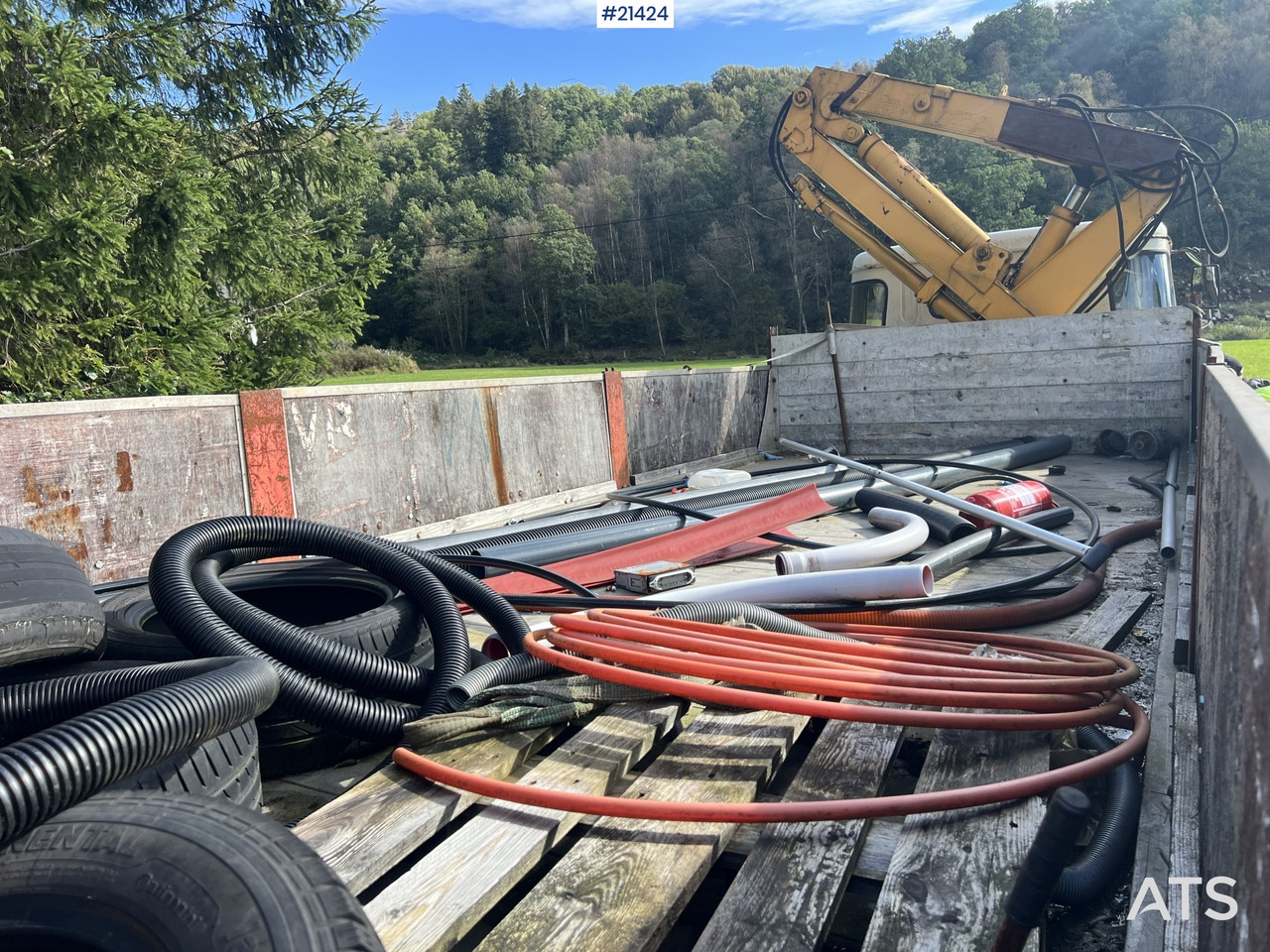 Автоманипулятор Scania LB 81 6x2 Kranbil m/ 10t/m kran og tipp Rep.Objekt: фото 27