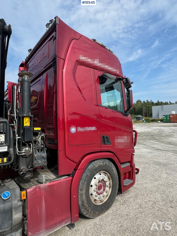Грузовик бортовой/ Платформа, Автоманипулятор Scania R500: фото 19