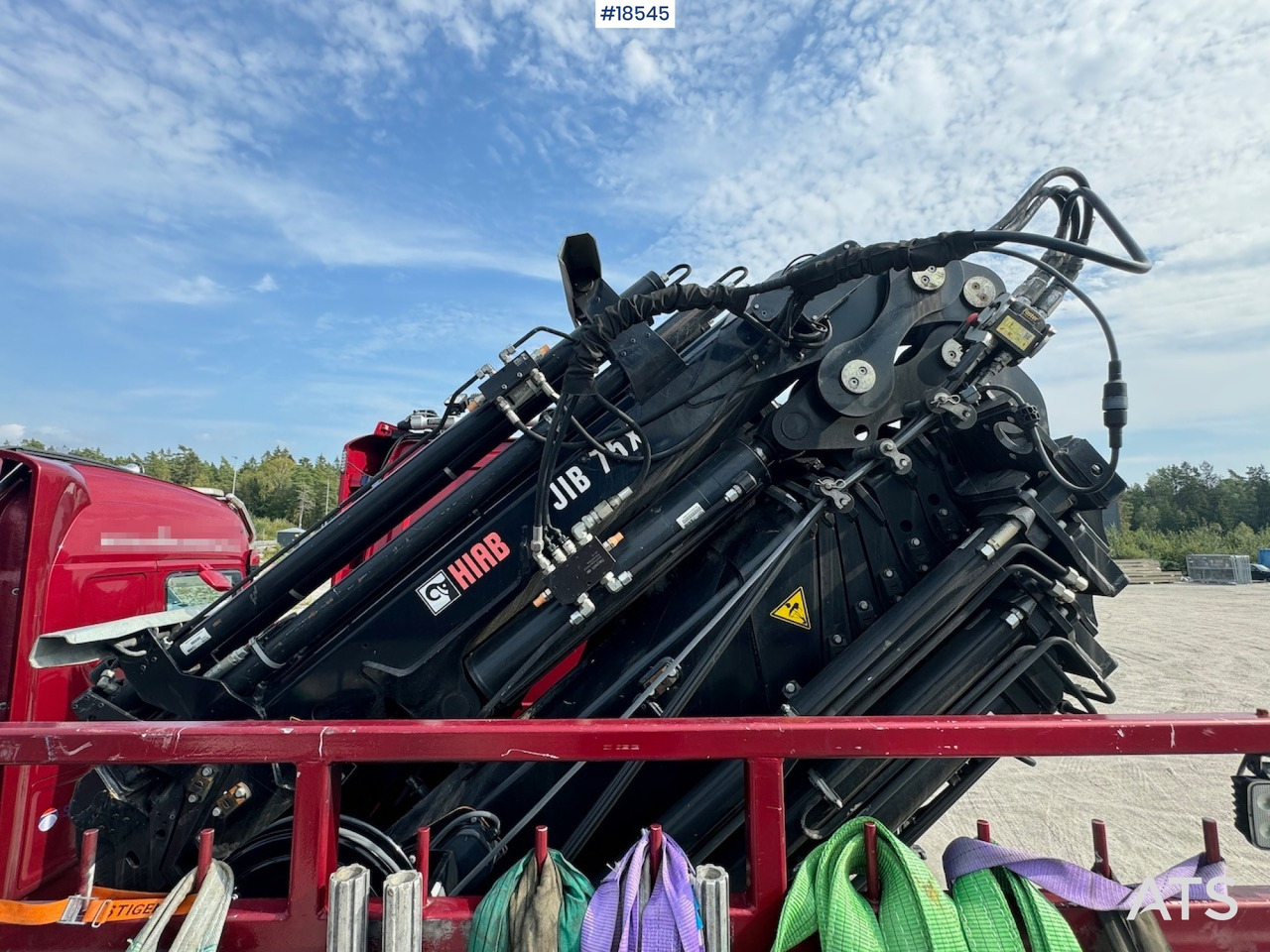 Грузовик бортовой/ Платформа, Автоманипулятор Scania R500: фото 28