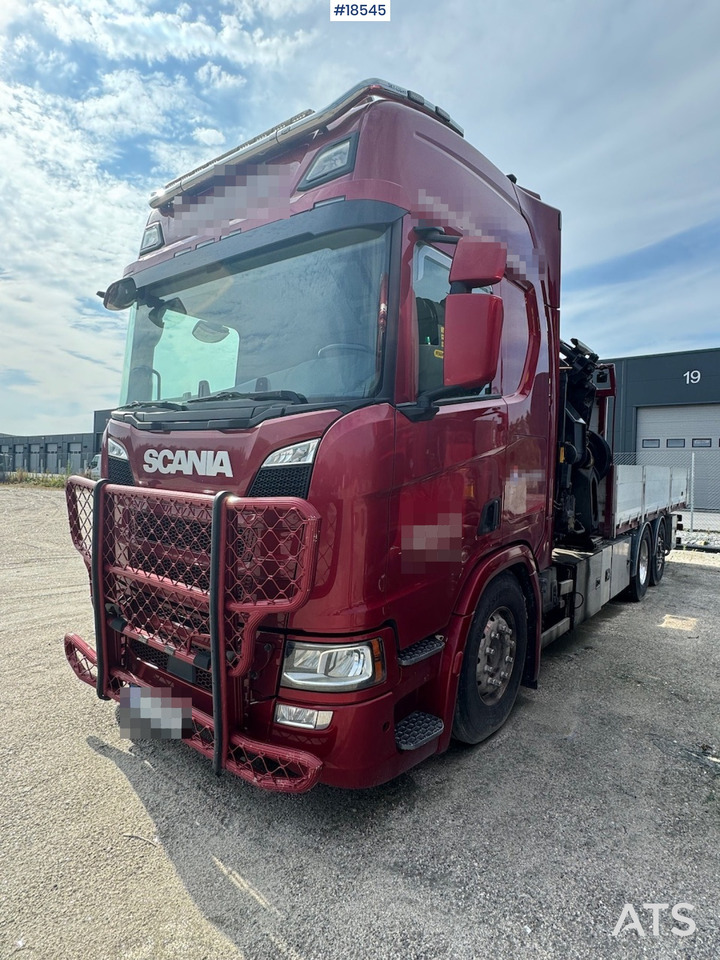 Грузовик бортовой/ Платформа, Автоманипулятор Scania R500: фото 7