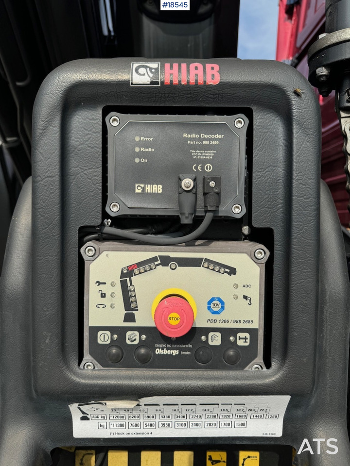 Грузовик бортовой/ Платформа, Автоманипулятор Scania R500: фото 21