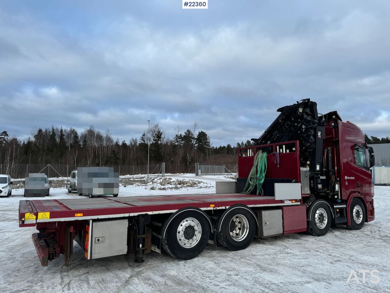 Scania R580 - Автоманипулятор: фото 4 Scania R580 - Автоманипулятор: фото 4