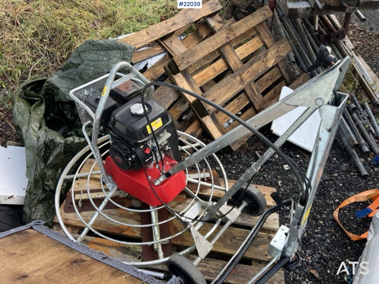 Swepac TR 950R - Затирочная машина по бетону: фото 2 Swepac TR 950R - Затирочная машина по бетону: фото 2