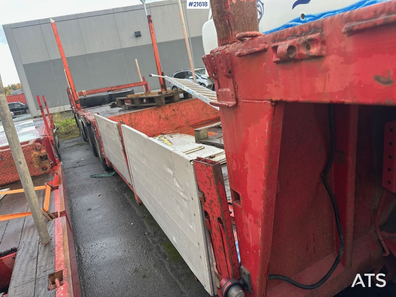 Vang DC 111 Ts 3 akslet brønnhenger - Низкорамный полуприцеп: фото 4 Vang DC 111 Ts 3 akslet brønnhenger - Низкорамный полуприцеп: фото 4