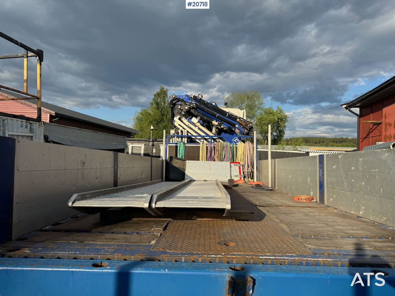 Автоманипулятор Volvo FH16 Tridem kranbil m/ 43 t/m Fassi kran: фото 33