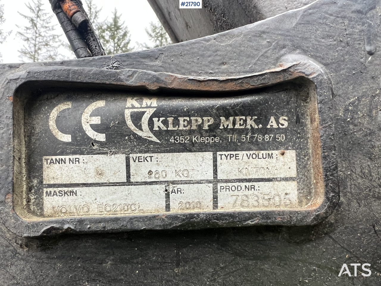 Экскаватор Volvo ec210cl gravemaskin m/ rototilt, pusseskuffe og tannskuffe: фото 19