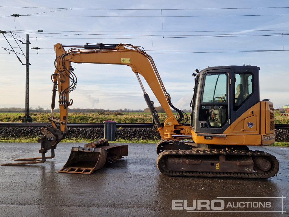 2014 Case CX80C - Мини-экскаватор: фото 2 2014 Case CX80C - Мини-экскаватор: фото 2