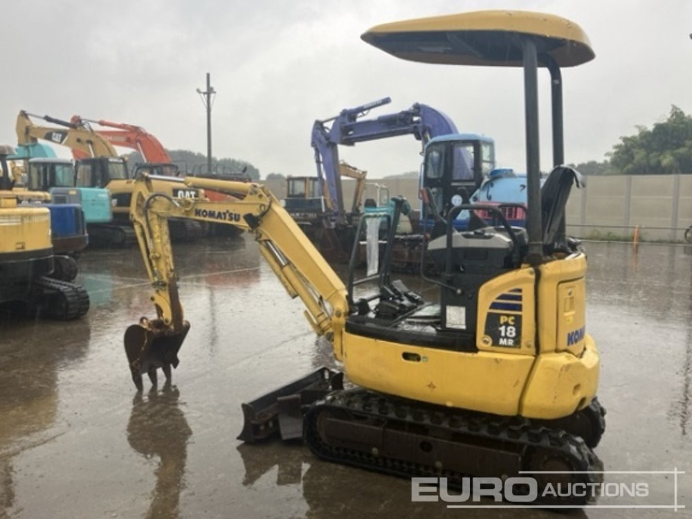 2015 Komatsu PC18MR-3 - Мини-экскаватор: фото 2 2015 Komatsu PC18MR-3 - Мини-экскаватор: фото 2