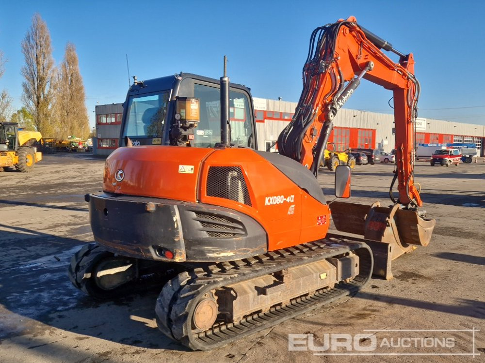 2016 Kubota KX080-4 - Мини-экскаватор: фото 5 2016 Kubota KX080-4 - Мини-экскаватор: фото 5