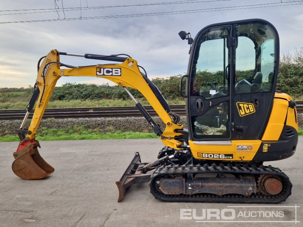 2017 JCB 8026 CTS - Мини-экскаватор: фото 2 2017 JCB 8026 CTS - Мини-экскаватор: фото 2
