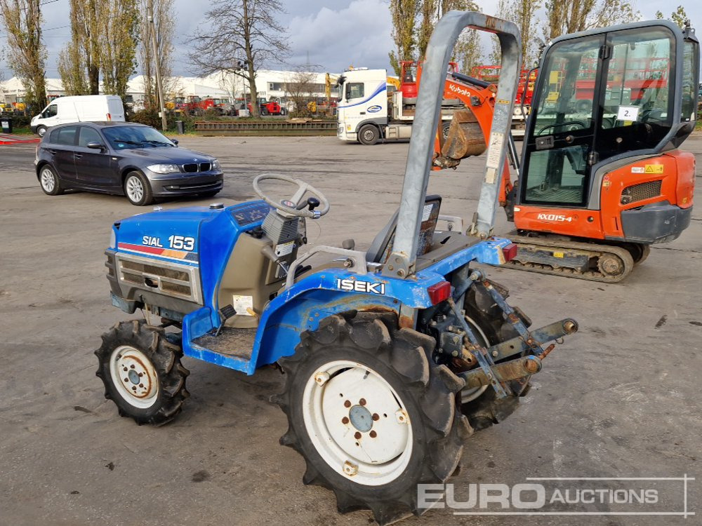 Iseki Sial 153 Lawn Tractor, Roll Bar - Трактор: фото 3 Iseki Sial 153 Lawn Tractor, Roll Bar - Трактор: фото 3