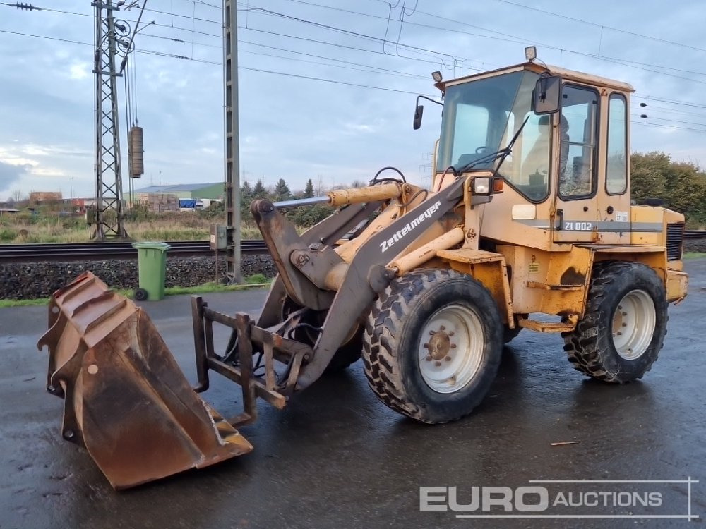 Zettelmeyer ZL802 - Колёсный погрузчик: фото 1 Zettelmeyer ZL802 - Колёсный погрузчик: фото 1