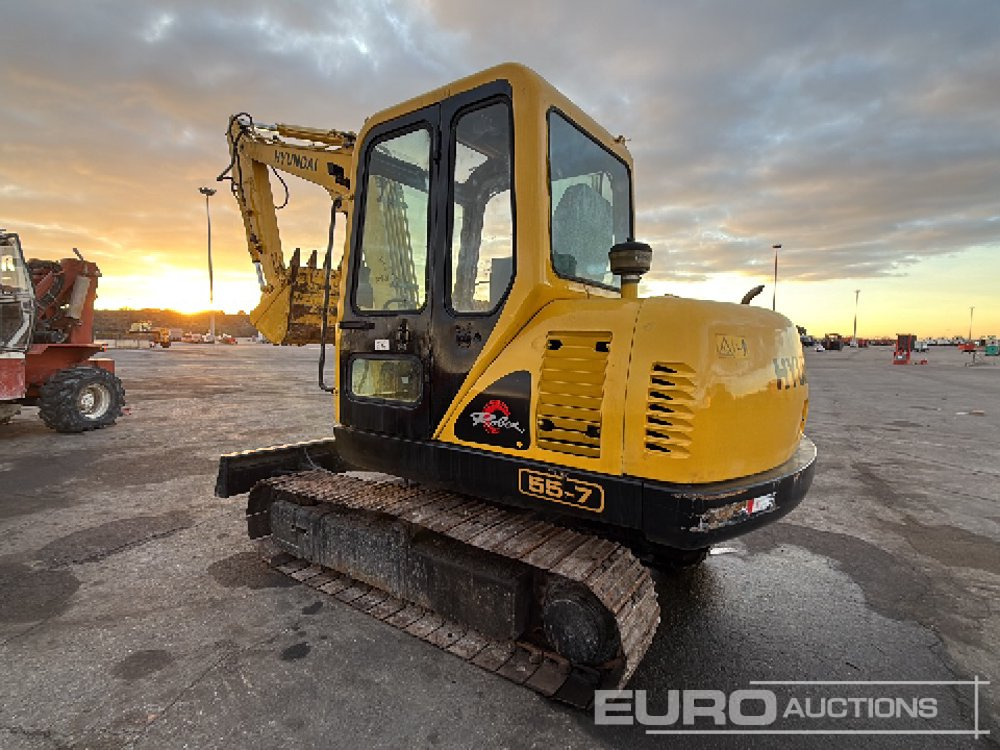 2013 Hyundai R55-7 - Мини-экскаватор: фото 3 2013 Hyundai R55-7 - Мини-экскаватор: фото 3