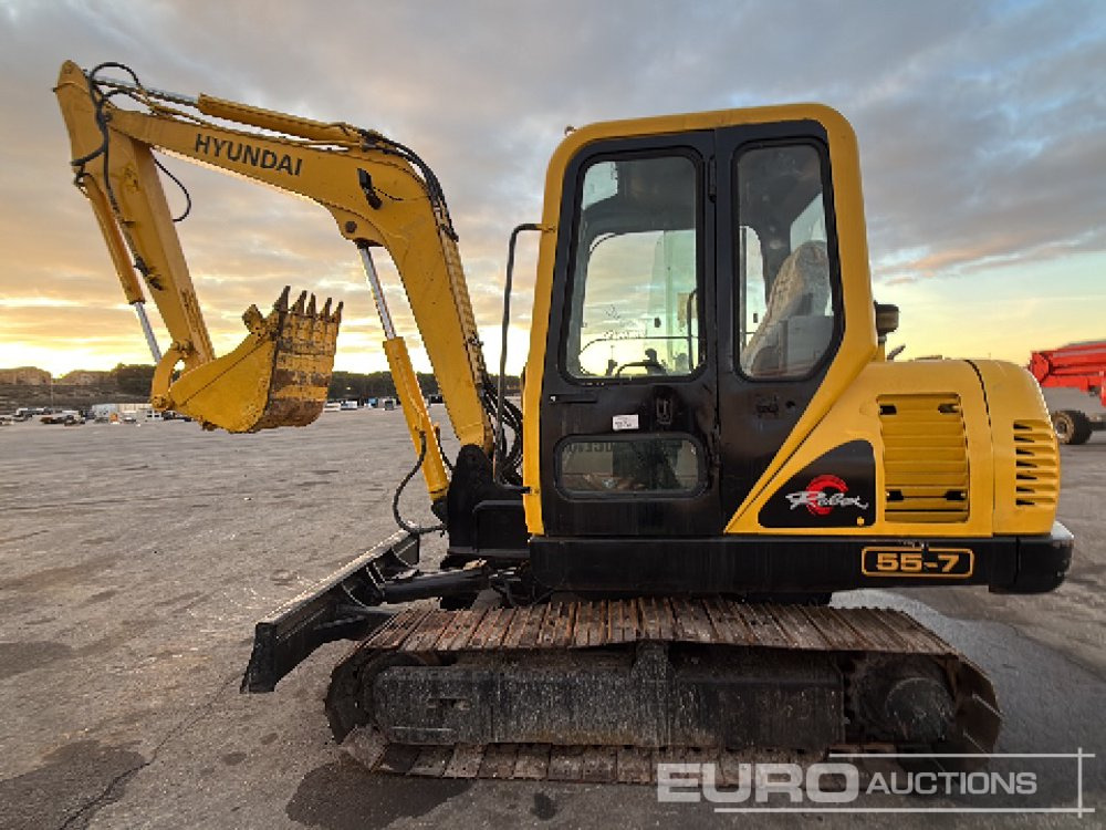 2013 Hyundai R55-7 - Мини-экскаватор: фото 2 2013 Hyundai R55-7 - Мини-экскаватор: фото 2