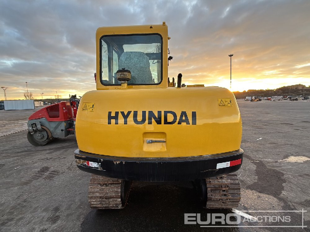 2013 Hyundai R55-7 - Мини-экскаватор: фото 4 2013 Hyundai R55-7 - Мини-экскаватор: фото 4