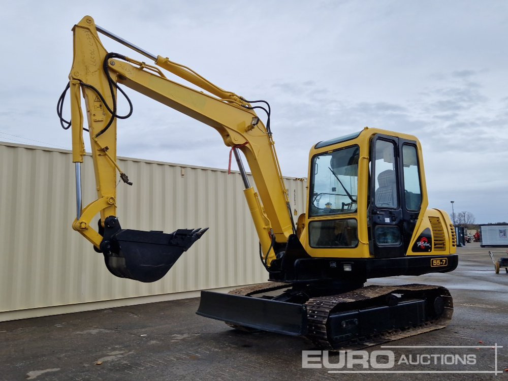 2014 Hyundai R55-7 - Гусеничный экскаватор: фото 1 2014 Hyundai R55-7 - Гусеничный экскаватор: фото 1