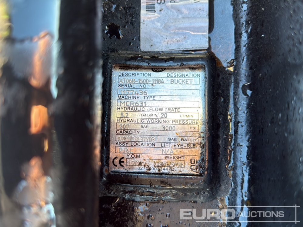 2023 Geith AT06R-1500-11184 - Ковш: фото 5 2023 Geith AT06R-1500-11184 - Ковш: фото 5