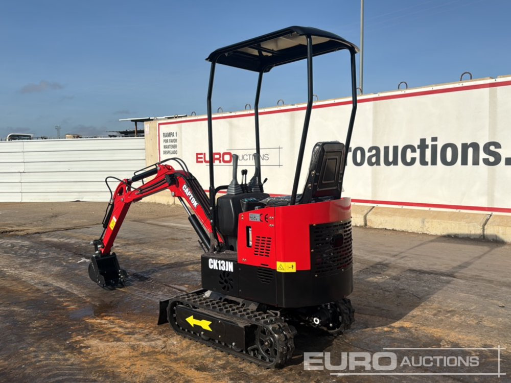 Unused 2025 Captok CK13J - Мини-экскаватор: фото 3 Unused 2025 Captok CK13J - Мини-экскаватор: фото 3