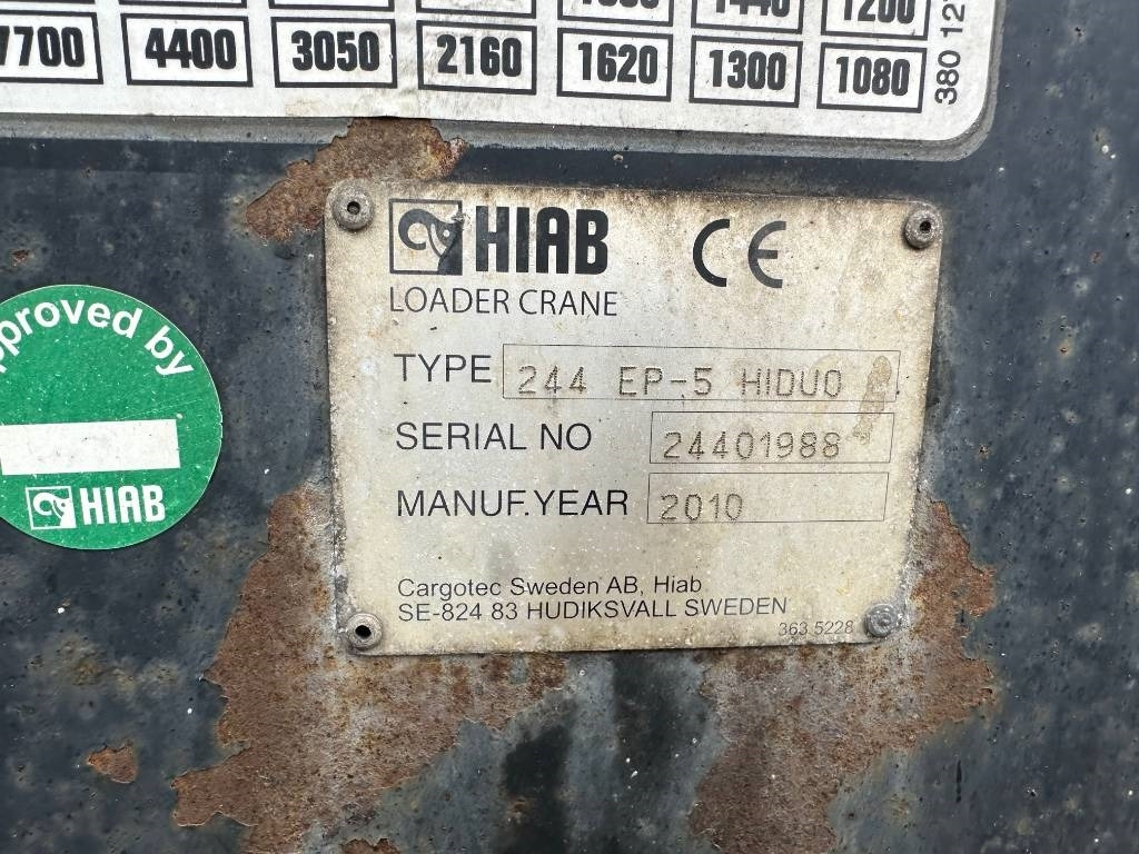 Hiab XS 244 EP-5 HiDuo - Кран-манипулятор для Грузовиков: фото 4 Hiab XS 244 EP-5 HiDuo - Кран-манипулятор для Грузовиков: фото 4