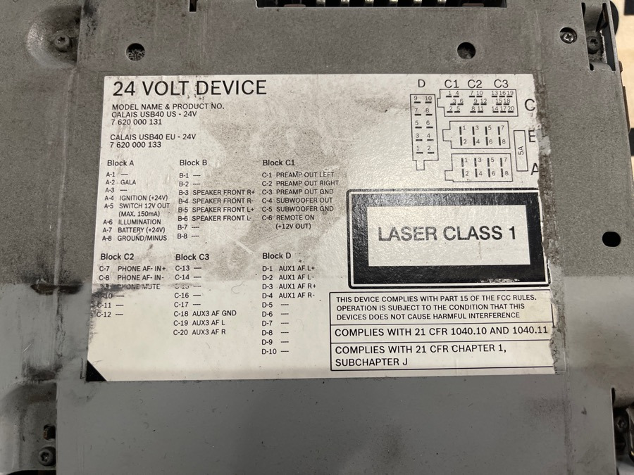 SCANIA RADIO 2974852 - Электрическая система для Грузовиков: фото 2 SCANIA RADIO 2974852 - Электрическая система для Грузовиков: фото 2