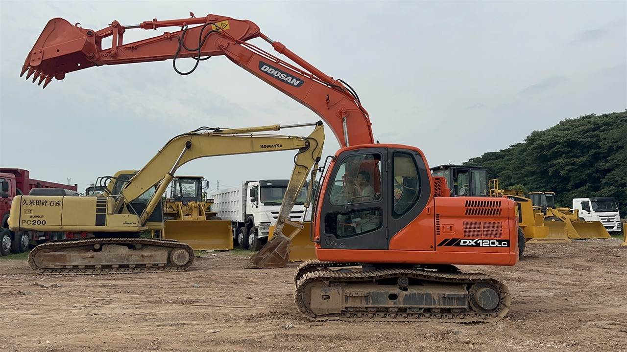 Doosan DX120 - Гусеничный экскаватор: фото 1 Doosan DX120 - Гусеничный экскаватор: фото 1