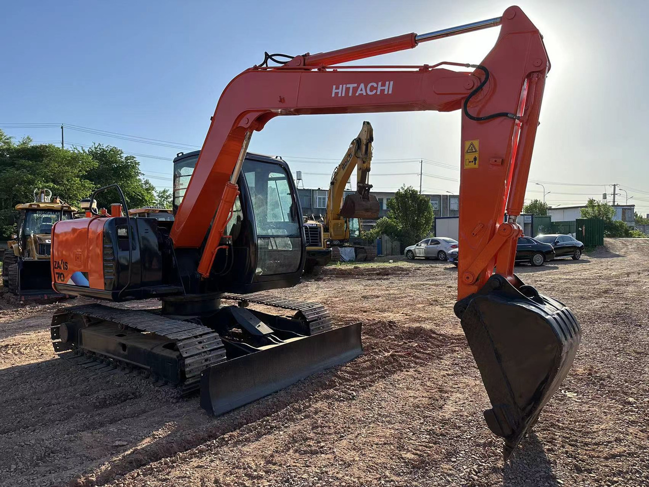 Hitachi ZX70 mini excavator - Мини-экскаватор: фото 2 Hitachi ZX70 mini excavator - Мини-экскаватор: фото 2
