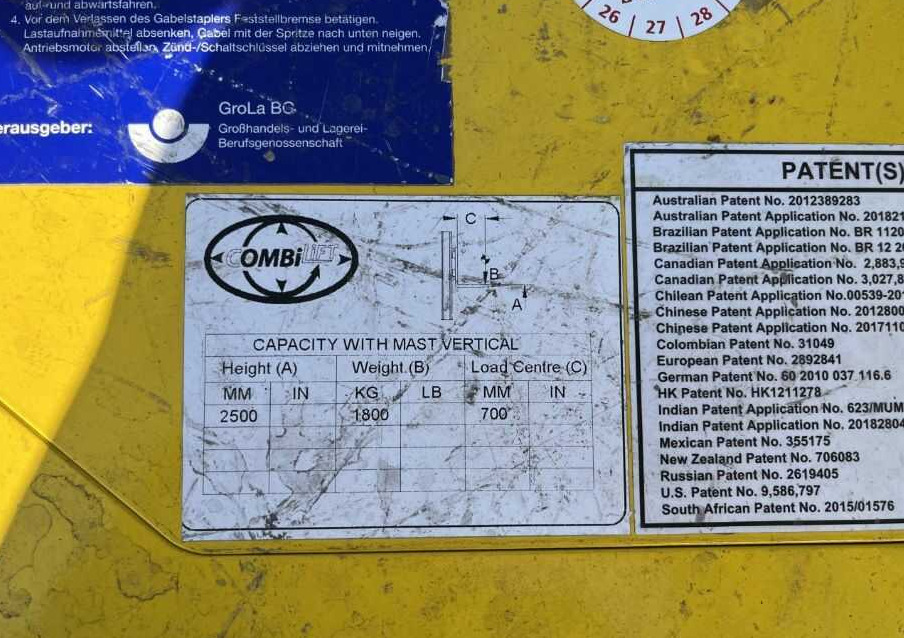 Штабелер Combilift CS: фото 6 Штабелер Combilift CS: фото 6