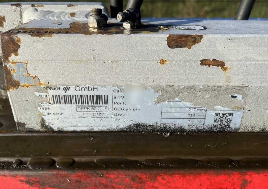 Durwen DRPK50C-SP - Вилы для Вилочных погрузчиков: фото 5 Durwen DRPK50C-SP - Вилы для Вилочных погрузчиков: фото 5