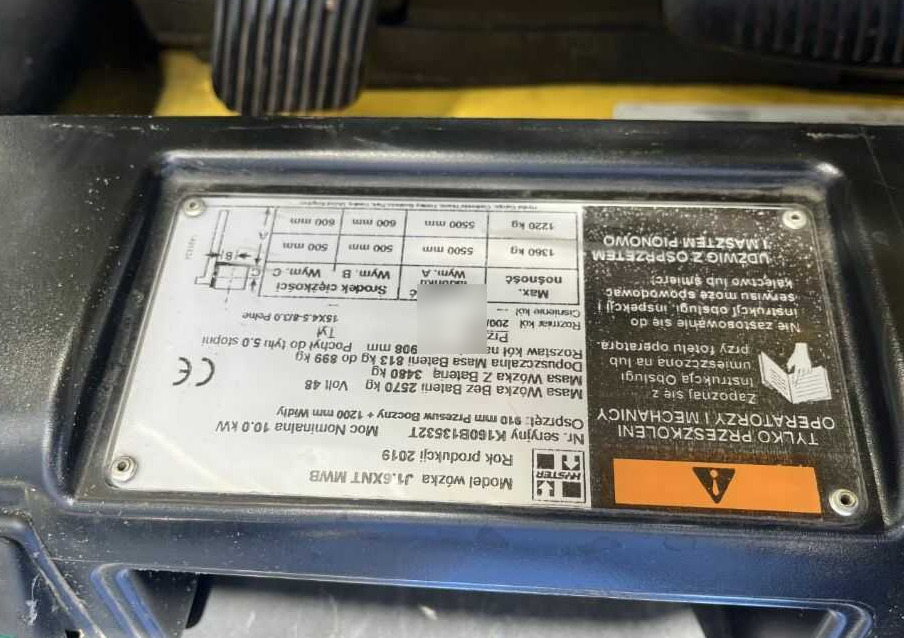 Hyster J1.6XNT - Электропогрузчик: фото 4 Hyster J1.6XNT - Электропогрузчик: фото 4