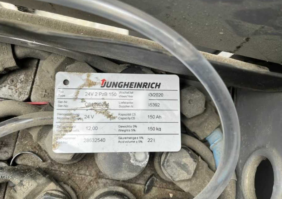 Штабелер Jungheinrich EJC110: фото 7 Штабелер Jungheinrich EJC110: фото 7