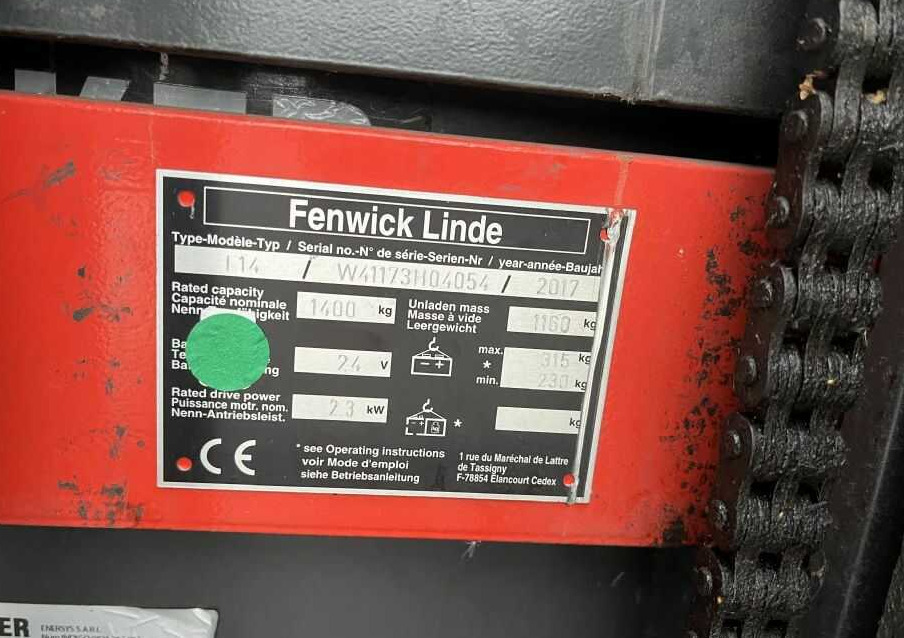 Linde L14 - Штабелер: фото 4 Linde L14 - Штабелер: фото 4