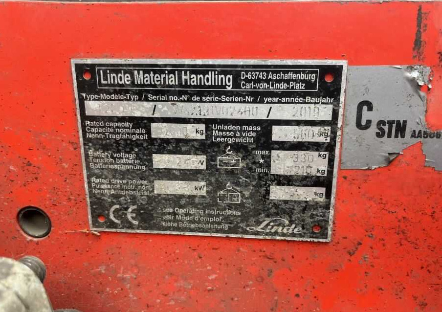 Linde T20AP - Тележка: фото 4 Linde T20AP - Тележка: фото 4