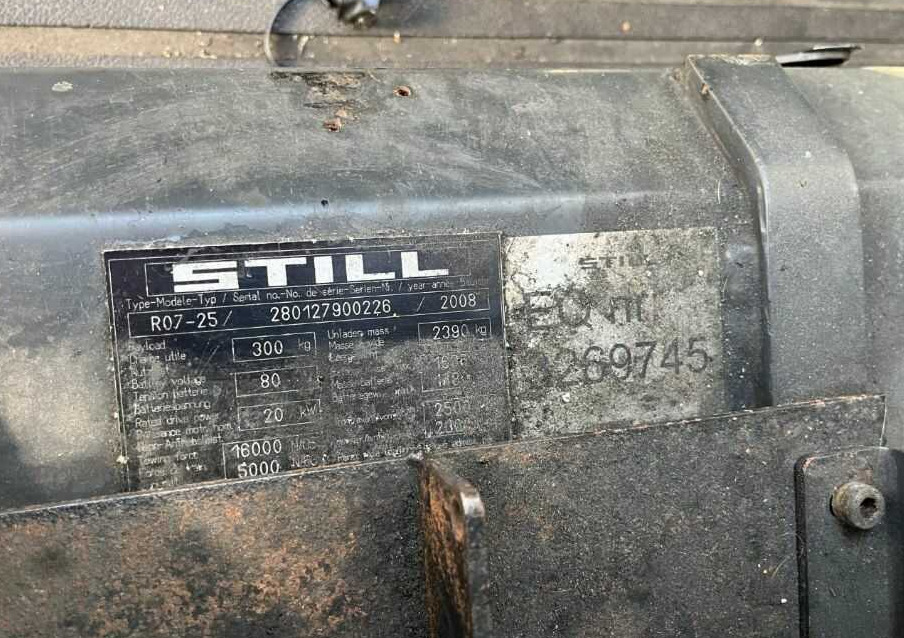 Still R07-25 - Складской тягач: фото 4 Still R07-25 - Складской тягач: фото 4