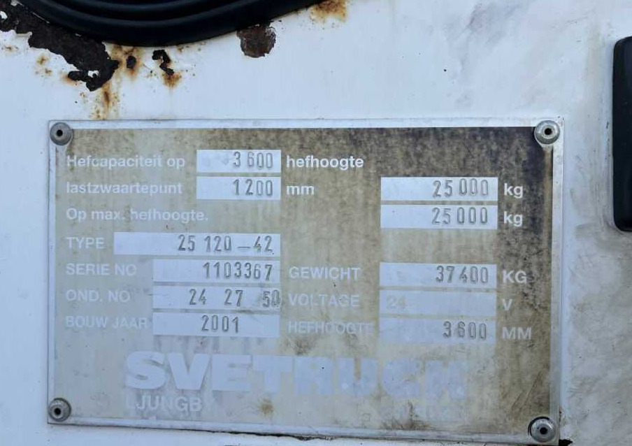 Svetruck 25120-42 - Дизельный погрузчик: фото 4 Svetruck 25120-42 - Дизельный погрузчик: фото 4