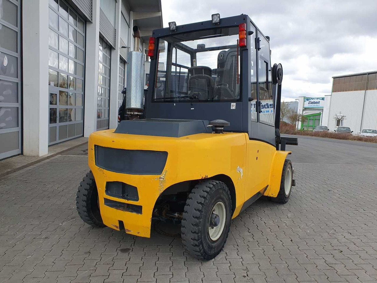 Jungheinrich DFG 680 / 4.500mm / 2.413h / Zinkenverstellgerät - Дизельный погрузчик: фото 4 Jungheinrich DFG 680 / 4.500mm / 2.413h / Zinkenverstellgerät - Дизельный погрузчик: фото 4