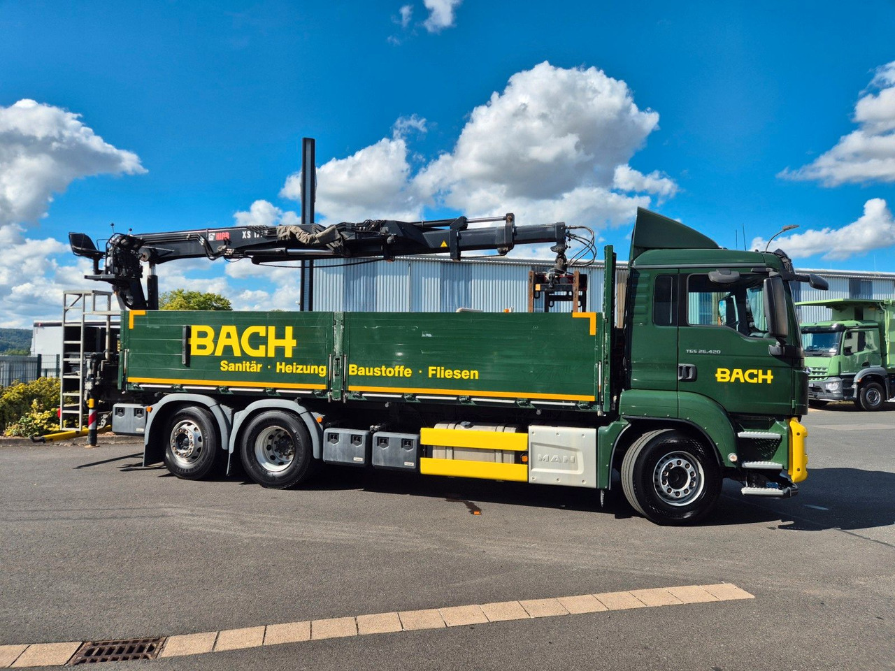 MAN TGS 26.420 6x2-4 LL Hiab 177K PRO 2 Stück - Грузовик бортовой/ Платформа: фото 5 MAN TGS 26.420 6x2-4 LL Hiab 177K PRO 2 Stück - Грузовик бортовой/ Платформа: фото 5