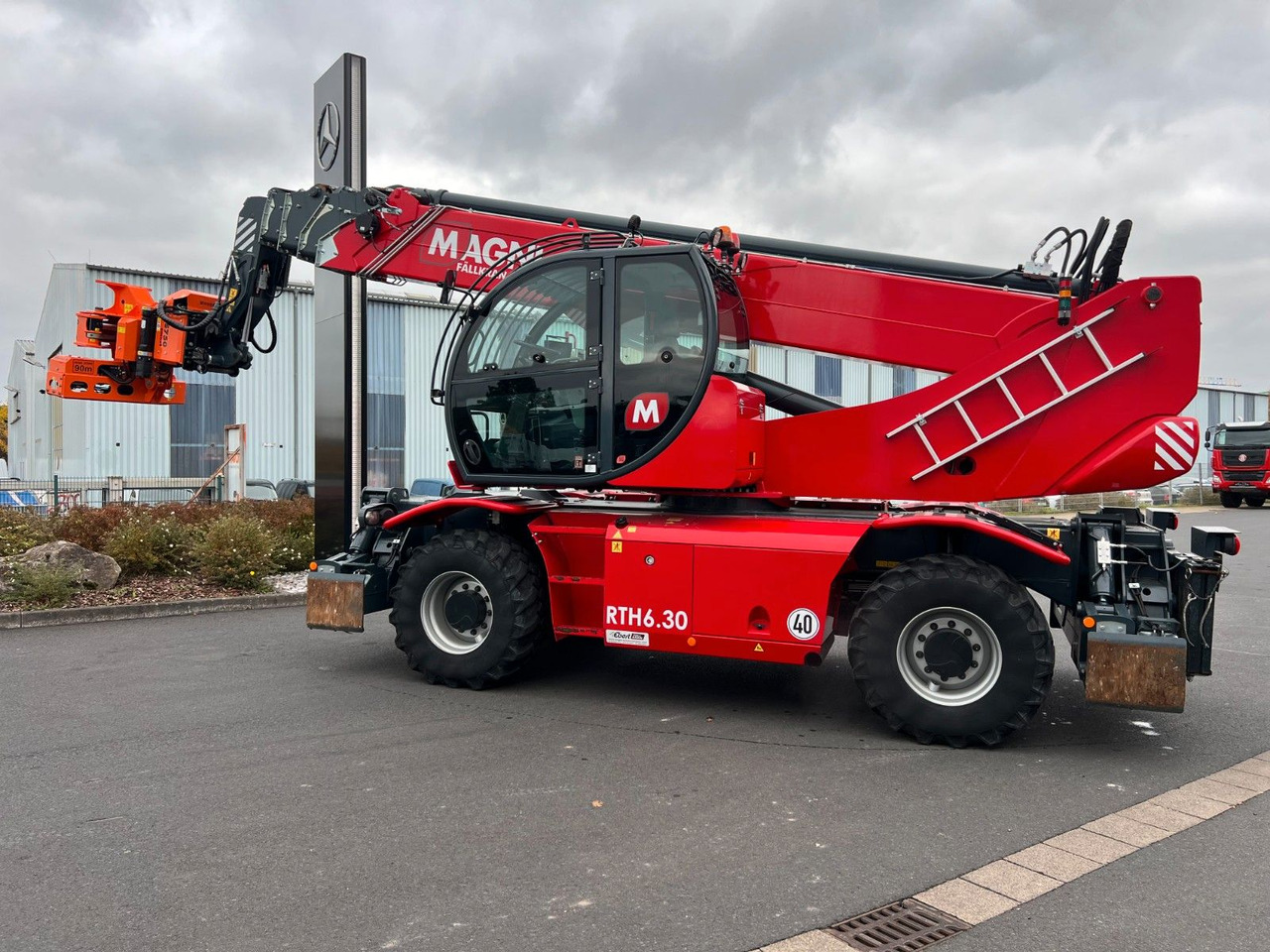 Magni RTH 6.30 SH / Fällkran / Westtech CS750 - Телескопический погрузчик: фото 4 Magni RTH 6.30 SH / Fällkran / Westtech CS750 - Телескопический погрузчик: фото 4