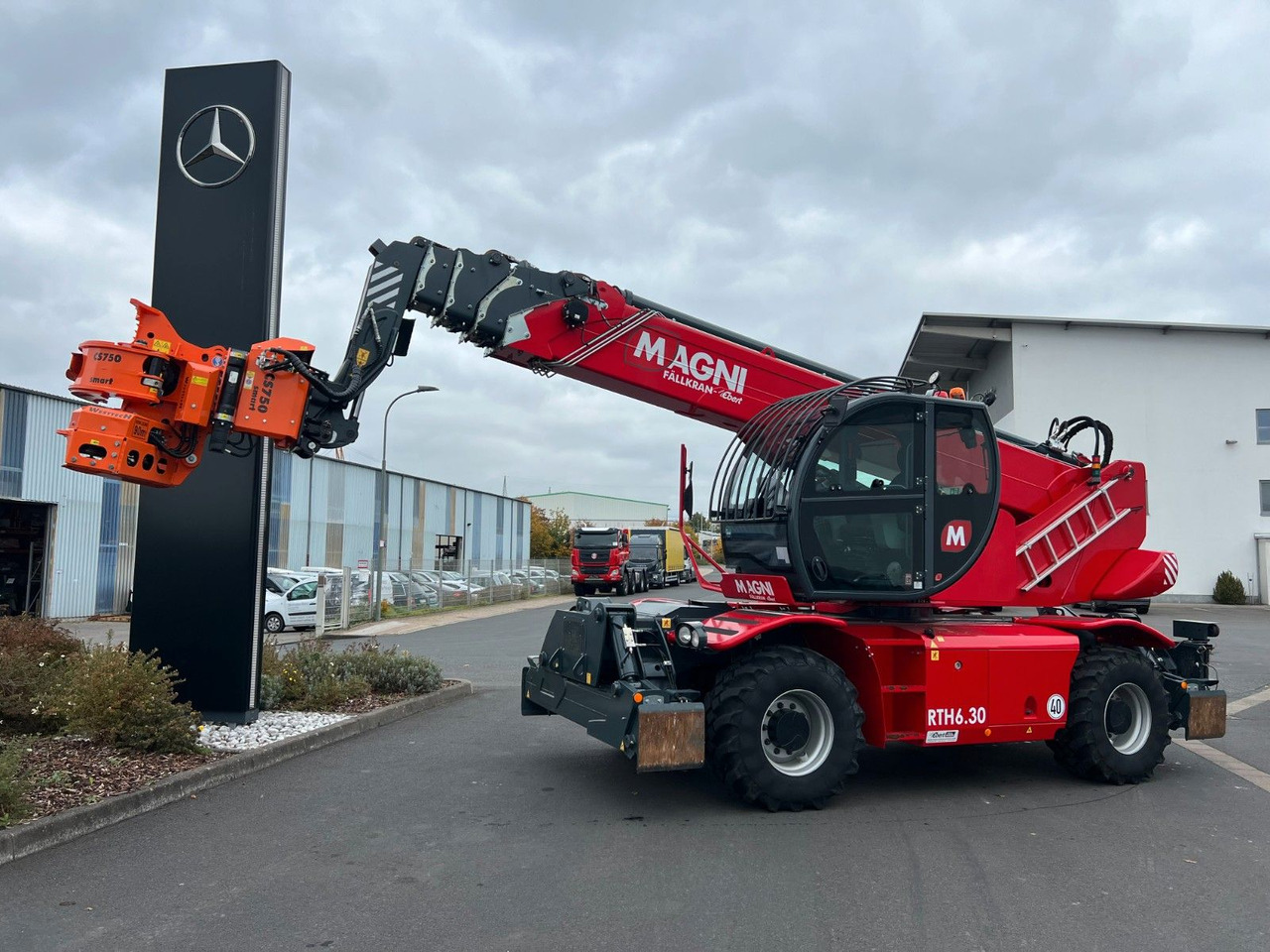 Magni RTH 6.30 SH / Fällkran / Westtech CS750 - Телескопический погрузчик: фото 1 Magni RTH 6.30 SH / Fällkran / Westtech CS750 - Телескопический погрузчик: фото 1