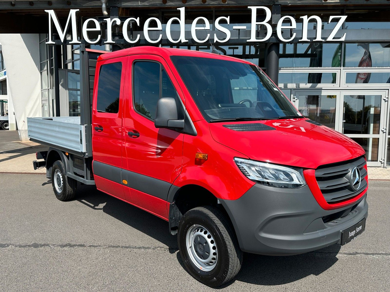 Mercedes-Benz Sprinter 319 CDI 4x4 DoKa Klima AHK3,5to - Тентованный фургон, Грузопассажирский фургон: фото 1 Mercedes-Benz Sprinter 319 CDI 4x4 DoKa Klima AHK3,5to - Тентованный фургон, Грузопассажирский фургон: фото 1