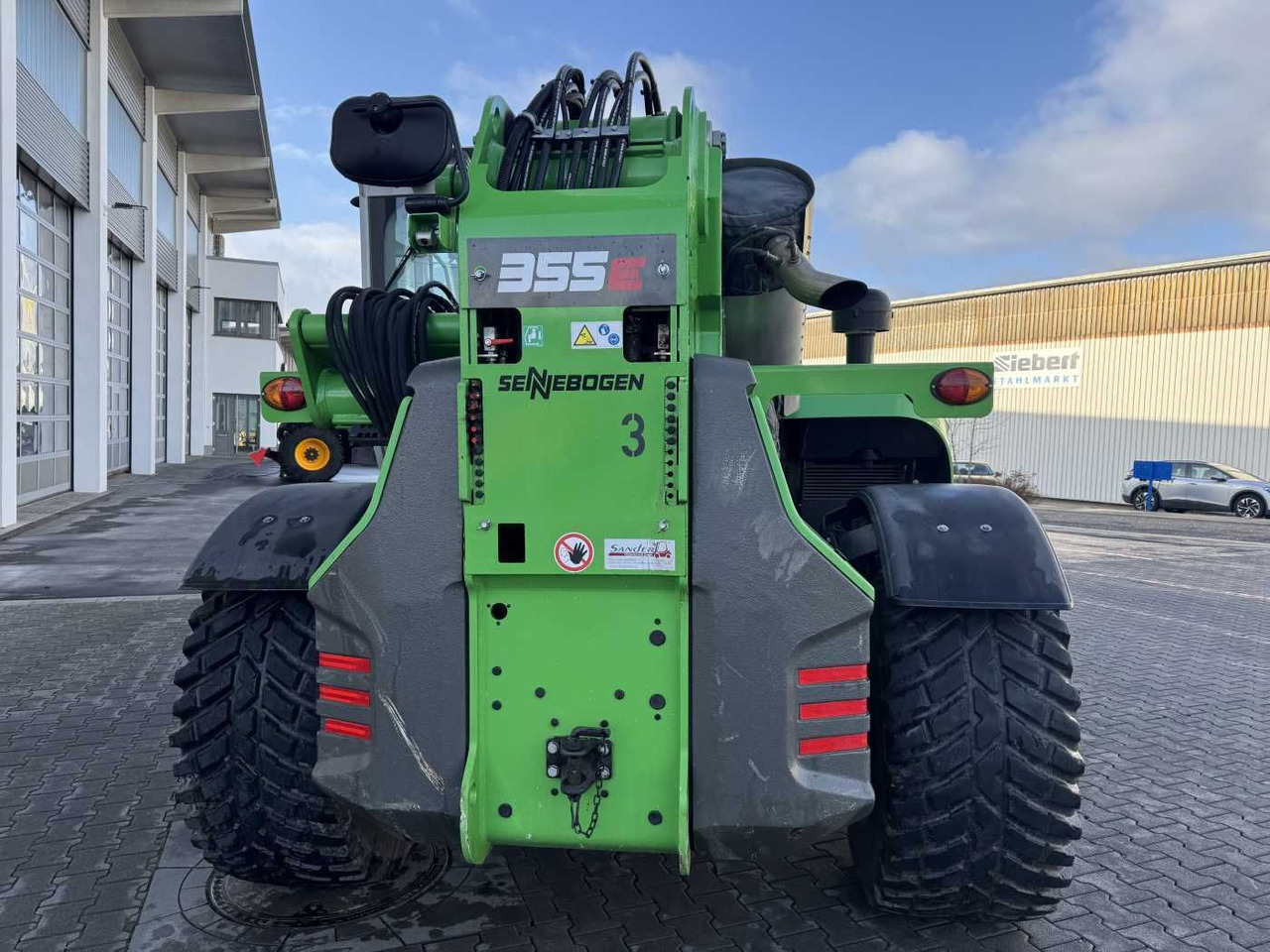 Sennebogen 355 E / Greifschaufel / nur 998h! - Колёсный погрузчик: фото 3 Sennebogen 355 E / Greifschaufel / nur 998h! - Колёсный погрузчик: фото 3