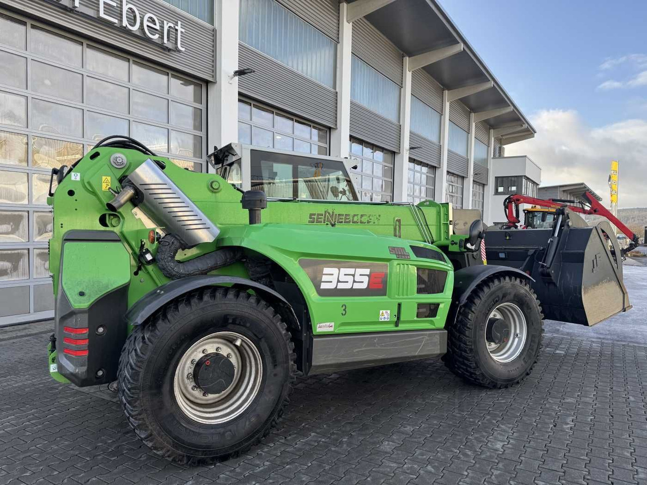 Sennebogen 355 E / Greifschaufel / nur 998h! - Колёсный погрузчик: фото 2 Sennebogen 355 E / Greifschaufel / nur 998h! - Колёсный погрузчик: фото 2