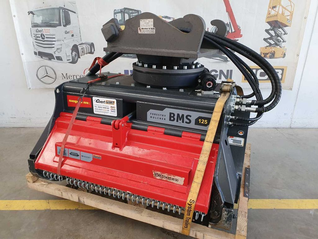 Seppi M. BMS 125 Forstmulcher / Drehmotor / DEMO Seppi M. BMS 125 Forstmulcher / Drehmotor / DEMO - Лесной мульчер: фото 2 Seppi M. BMS 125 Forstmulcher / Drehmotor / DEMO Seppi M. BMS 125 Forstmulcher / Drehmotor / DEMO - Лесной мульчер: фото 2