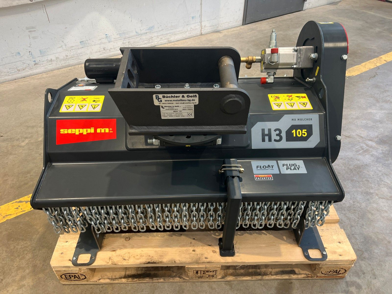 Seppi M. H3 105 / Schlegelmulcher 2-5to lagernd! - Косилка-измельчитель: фото 3 Seppi M. H3 105 / Schlegelmulcher 2-5to lagernd! - Косилка-измельчитель: фото 3
