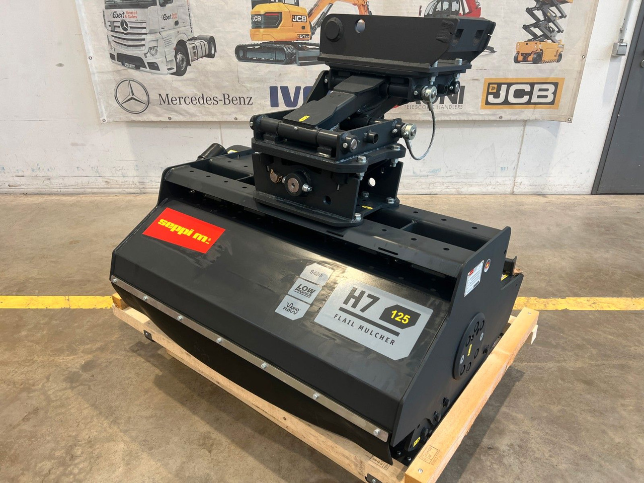 Seppi M. H7 125 Schlegelmulcher / NEU / lagernd - Косилка-измельчитель: фото 2 Seppi M. H7 125 Schlegelmulcher / NEU / lagernd - Косилка-измельчитель: фото 2