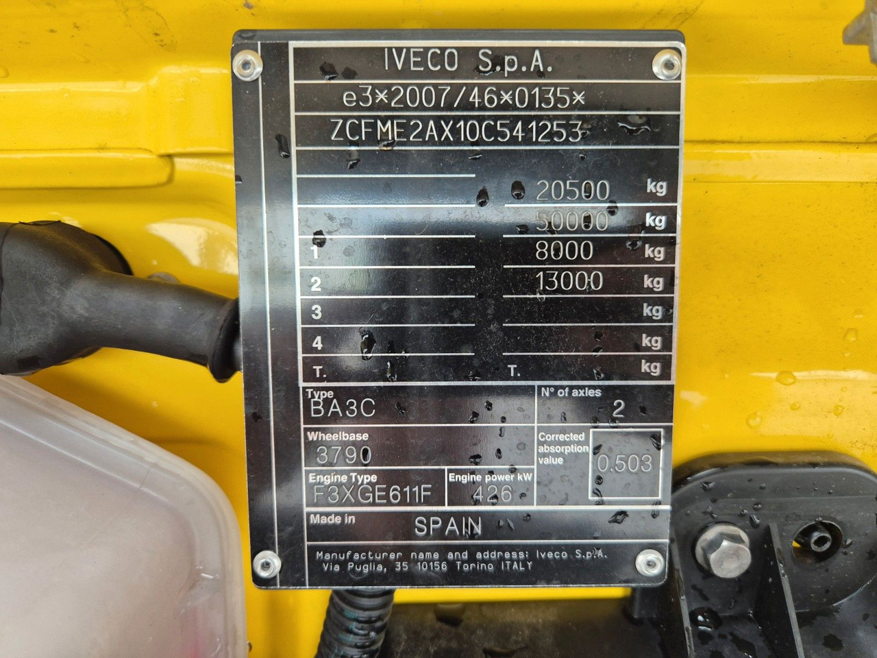 Тягач Iveco X-Way AS440X58T/FP ON 4x2 Hydraulik Mirror-Cams: фото 30