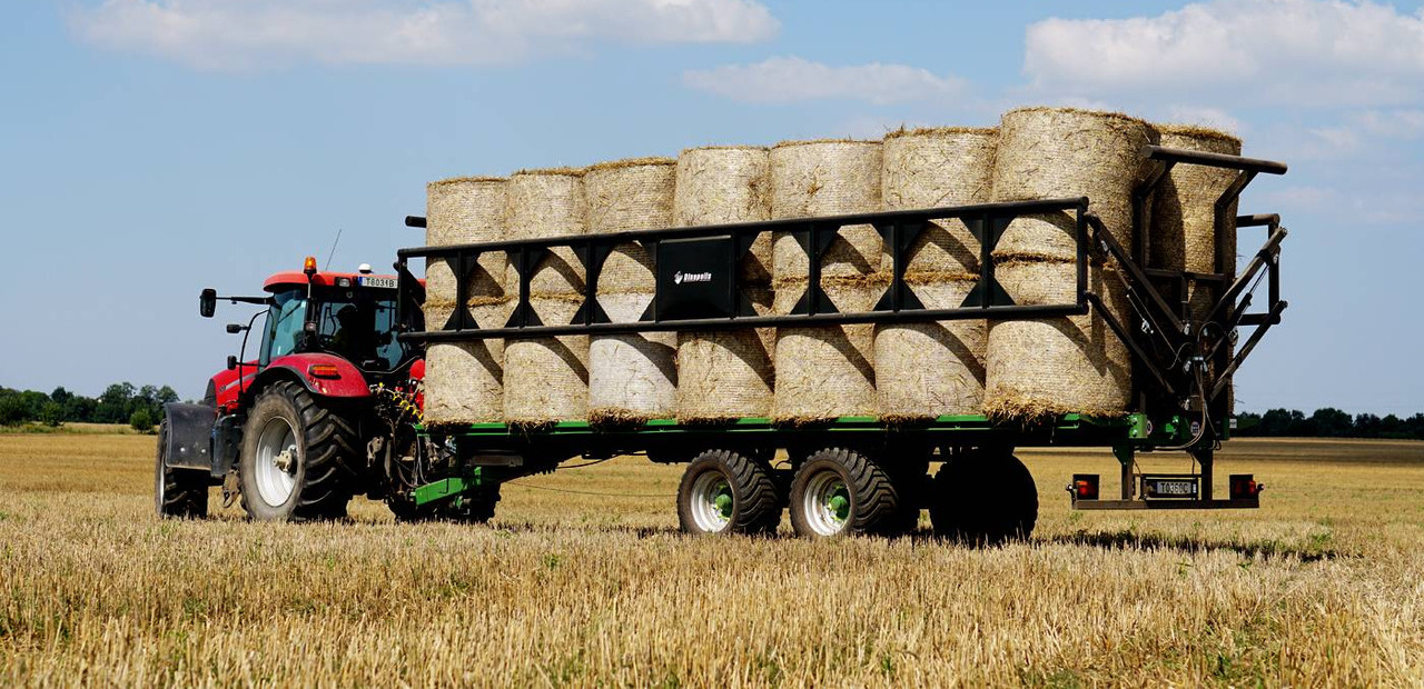 Dinapolis bale trailer 20t, RPP-9000 - Сельскохозяйственный прицеп-платформа: фото 2 Dinapolis bale trailer 20t, RPP-9000 - Сельскохозяйственный прицеп-платформа: фото 2