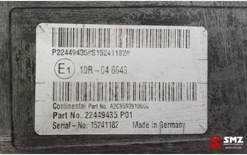 Volvo Occ ECU AdBlue regeleenheid Volvo - Блок управления для Грузовиков: фото 3 Volvo Occ ECU AdBlue regeleenheid Volvo - Блок управления для Грузовиков: фото 3