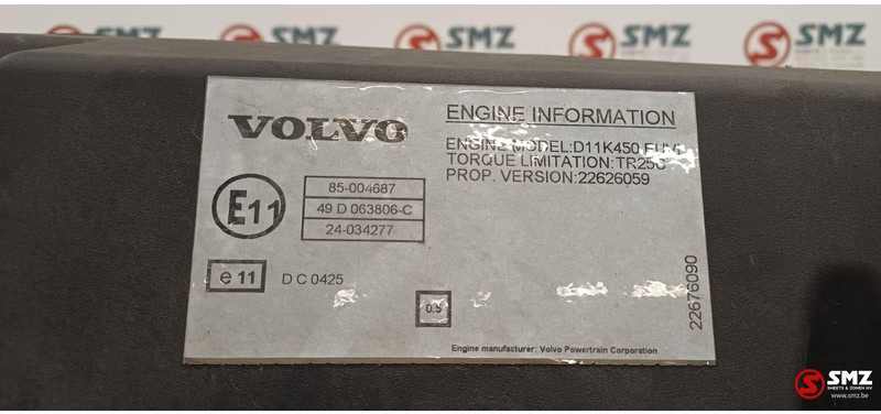 Volvo Occ motor D11K450 EUVI Volvo - Двигатель для Грузовиков: фото 5 Volvo Occ motor D11K450 EUVI Volvo - Двигатель для Грузовиков: фото 5
