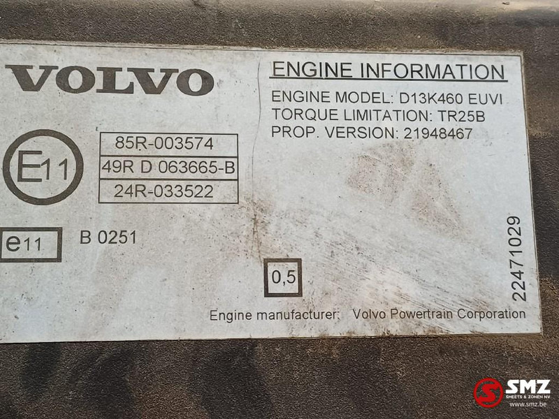 Volvo Occ motor D13K460 EU6 Volvo - Двигатель для Грузовиков: фото 5 Volvo Occ motor D13K460 EU6 Volvo - Двигатель для Грузовиков: фото 5