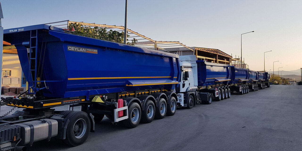 CEYLAN 35-40 M3 4 AXLE TIPPER - Самосвальный полуприцеп: фото 2 CEYLAN 35-40 M3 4 AXLE TIPPER - Самосвальный полуприцеп: фото 2